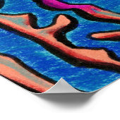 Wasser Babys von Andie Poster (Ecke)