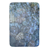 Wasser, Bach, Dampf, Unterwassersteine Badematte (Vorderseite Vertikal)