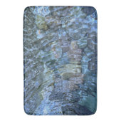 Wasser, Bach, Dampf, Unterwassersteine Badematte (Vorderseite Vertikal)