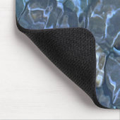 Wasser, Bach, Dampf, Unterwassersteine Mousepad (Ecke)