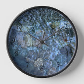 Wasser, Bach, Dampf, Unterwassersteine Uhr (Vorderseite)