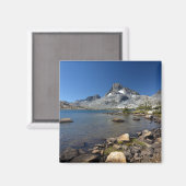 Wasser | Banner Peak Thousand Island Lake Magnet (Vorderseite/Rückseite)