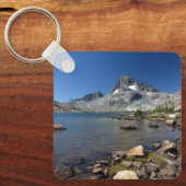 Wasser | Banner Peak Thousand Island Lake Schlüsselanhänger (Vorderseite)