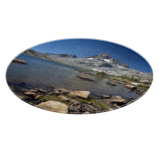 Wasser | Banner Peak Thousand Island Lake Schneidebrett (Ecke)