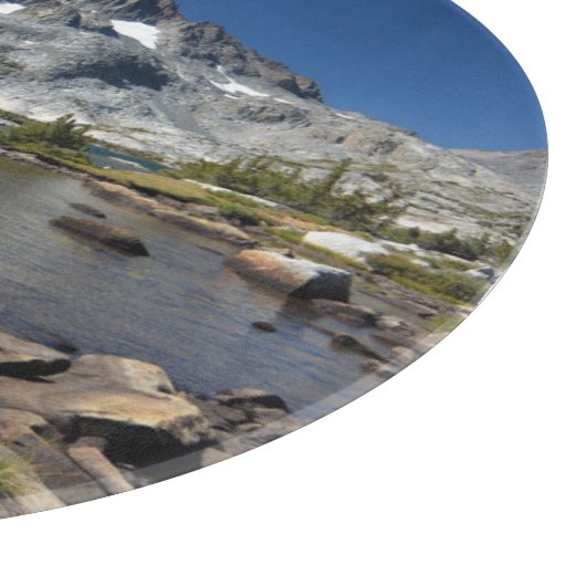 Wasser | Banner Peak Thousand Island Lake Schneidebrett (Ecke)