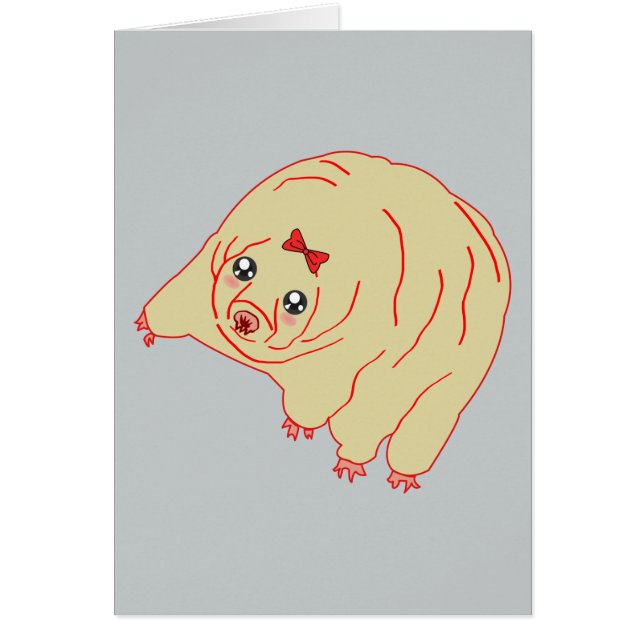 Wasser-Bärniedlicher Anime Tardigrade (Vorne)