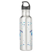 "Wasser bitte. Ich bin ein kleines Pferd." Edelstahlflasche (Rückseite)