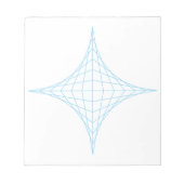 Wasser (blau) notizblock (Vorderseite)