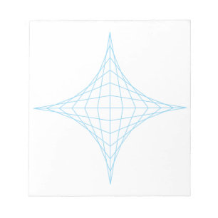 Wasser (blau) notizblock