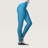 Wasser blau, Waves Leggings (Rechts)