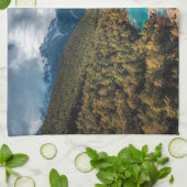 Wasser | Blue Moon Lake, China Geschirrtuch (Gefaltet)