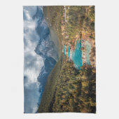 Wasser | Blue Moon Lake, China Geschirrtuch (Vertikal)