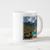 Wasser | Blue Moon Lake, China Jumbo-Tasse (Vorderseite Rechts)