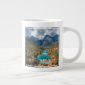 Wasser | Blue Moon Lake, China Jumbo-Tasse (Rechts)