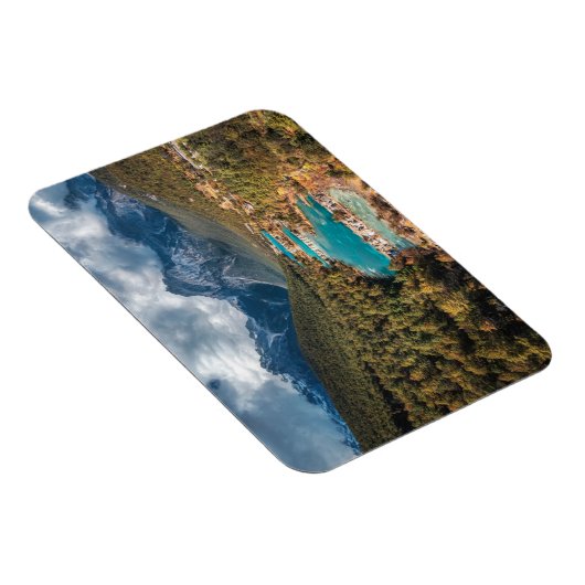 Wasser | Blue Moon Lake, China Magnet (Rechte Seite)