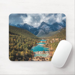 Wasser   Blue Moon Lake, China Mousepad