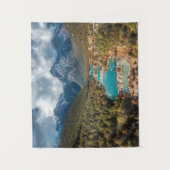Wasser | Blue Moon Lake, China Wandteppich (Vorderseite)