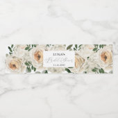 Wasser Brautparty Wasserflaschenetikett (Einzelnes Label)