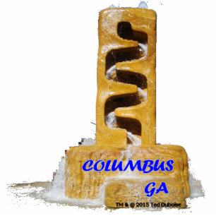 Wasser-Brunnen-Foto-Skulptur-Magnet Fotoskulptur Magnet