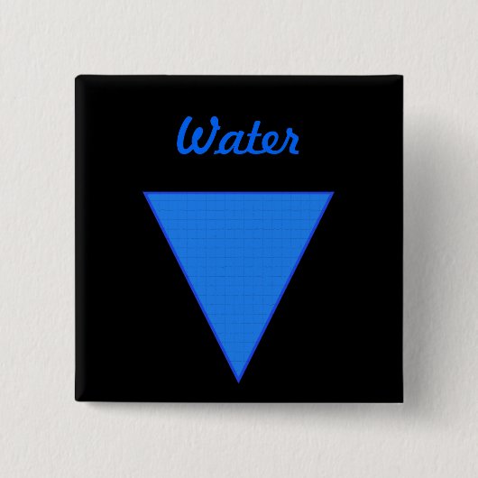 Wasser Button (Vorderseite)