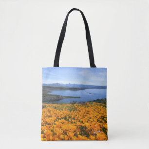 Wasser   California Lake with Golden Poppies Tasche