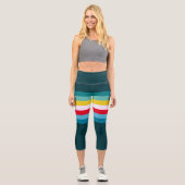 Wasser Capri Leggings (Vorderseite)