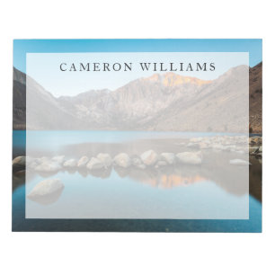Wasser Convict Lake Sierra Nevada Notizblock