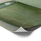 Wasser Cooler Button nach oben Poster (Ecke)