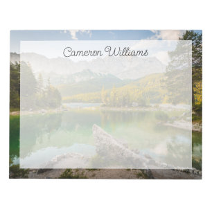 Wasser   Dachstein Mountain Lake Deutschland Notizblock