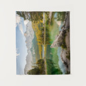 Wasser | Dachstein Mountain Lake Deutschland Wandteppich (Vorderseite)