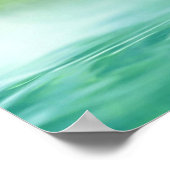 Wasser das Wunder des Lebens durch Heilung der Lie Poster (Ecke)