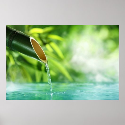 Wasser das Wunder des Lebens durch Heilung der Lie Poster (Vorne)