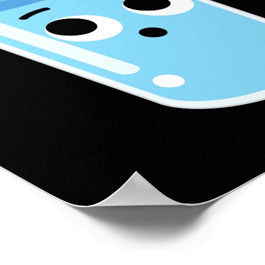 Wasser, dass du tust? - Fun Water Poster (Ecke)