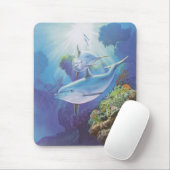 Wasser-Delphin-Maus-Pad Mousepad (Mit Mouse)