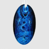 Wasser der Quelle des Lebens auf der Erde Ornament (Vorderseite)