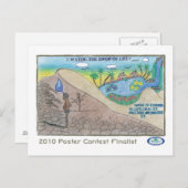 Wasser: Der Tropfen des Lebens Postkarte (Vorne/Hinten)