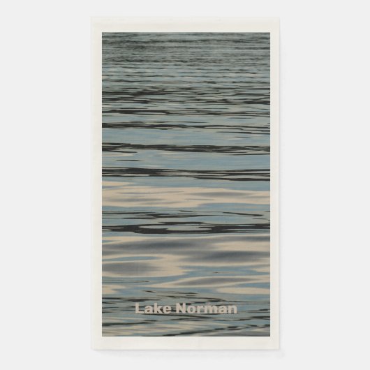 Wasser des Sees Serviette (Vorderseite)