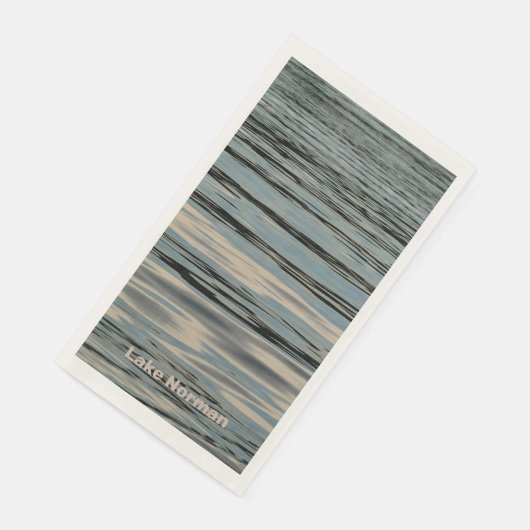 Wasser des Sees Serviette (Ecke)