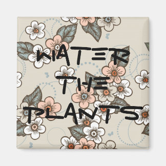 Wasser Die Erinnerung der Pflanze Magnet