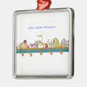 Wasser-Drache Ornament Aus Metall (Links)