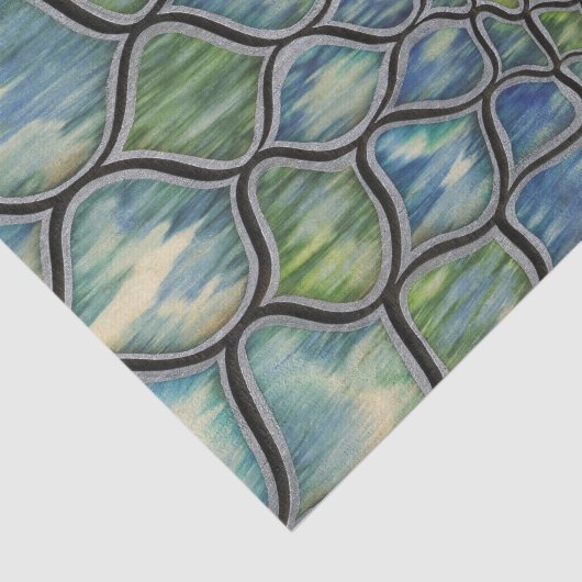 Wasser-Drache Seidenpapier (Ausschnitt)