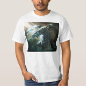 Wasser-Drache-Shirt T-Shirt (Vorderseite)