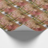 Wasser durch Schilf Geschenkpapier (Ecke)