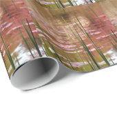 Wasser durch Schilf Geschenkpapier (Rolleneckpunkt)