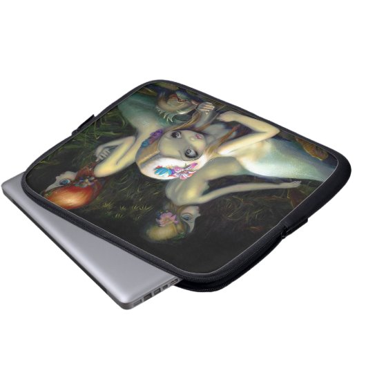 "Wasser Elementals" Elektronik-Tasche Laptopschutzhülle (Vorne Knopf)