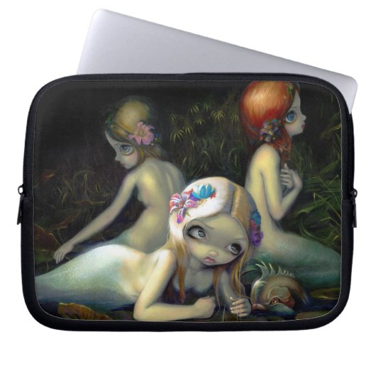 "Wasser Elementals" Elektronik-Tasche Laptopschutzhülle (Vorderseite)