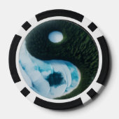 Wasser Erde Pokerchips (Rückseite)