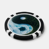 Wasser Erde Pokerchips (Einzeln)