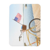 Wasser | Fahrrad am See Magnet (Vertikal)