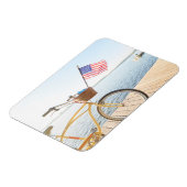 Wasser | Fahrrad am See Magnet (Linke Seite)